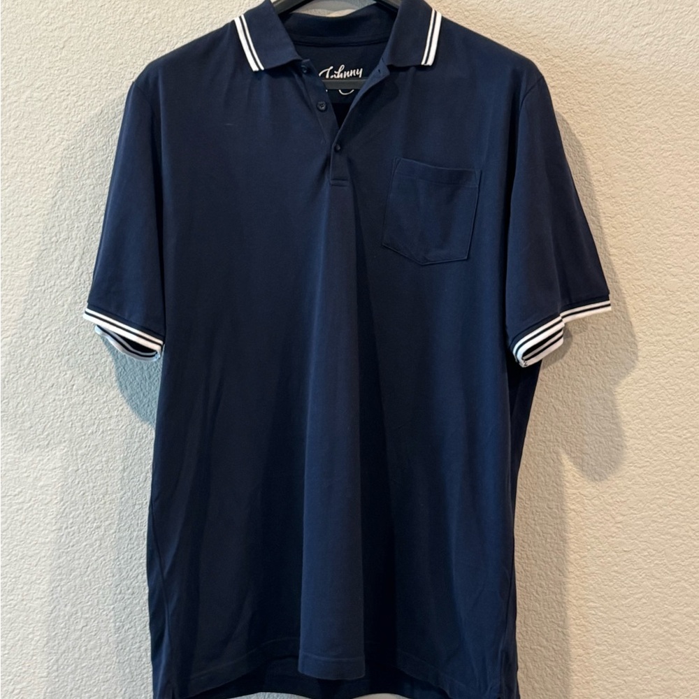 Big & Tall Navy Polo Shirt